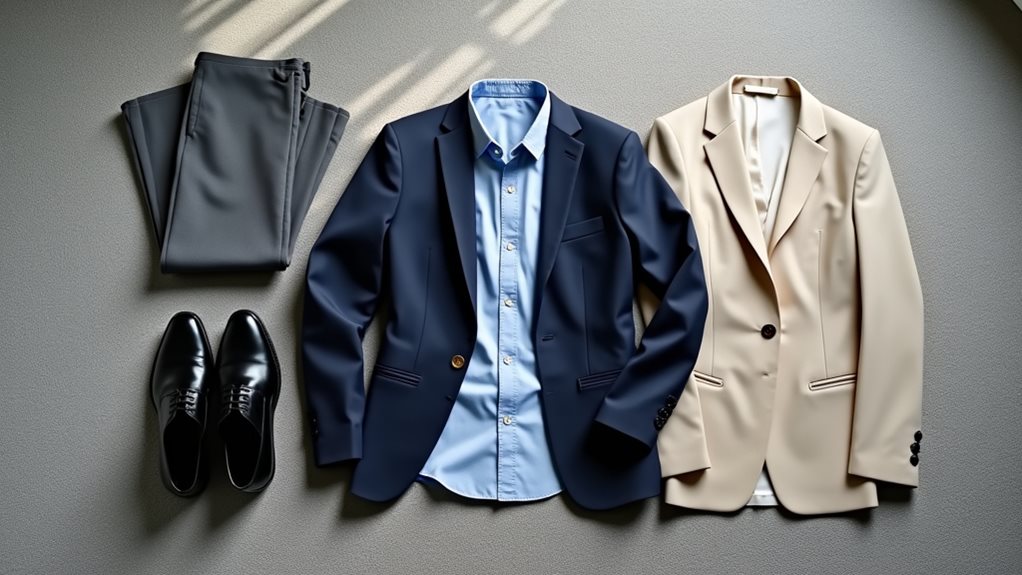 comfortable season appropriate exam attire