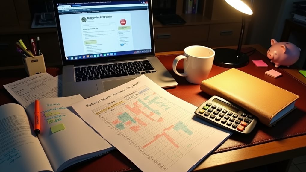 financial exam preparation costs