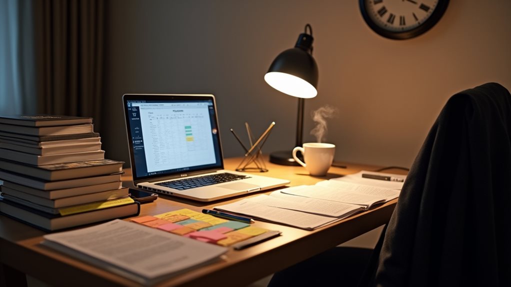 study schedule and goals