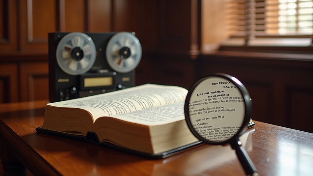 confession evidence definition pace