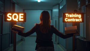 qualifying as a solicitor