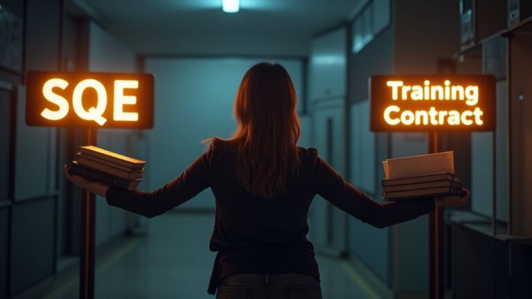 qualifying as a solicitor