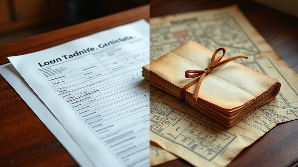 registered vs unregistered land