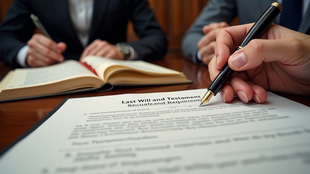 valid will creation requirements