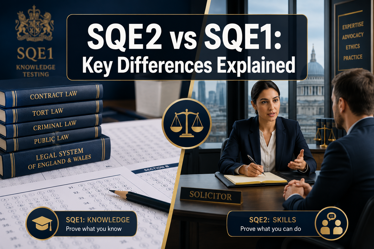 SQE2 vs SQE1 Key Differences: Everything You Need to Know Before You Progress