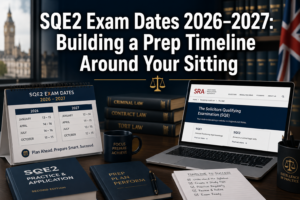 SQE2 Exam Dates 2026-2027: Building a Prep Timeline Around Your Sitting