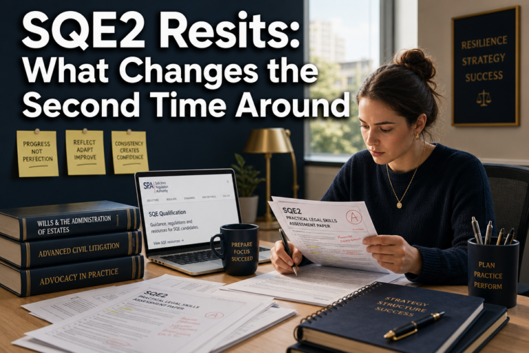 SQE2 Resits: What Changes the Second Time Around