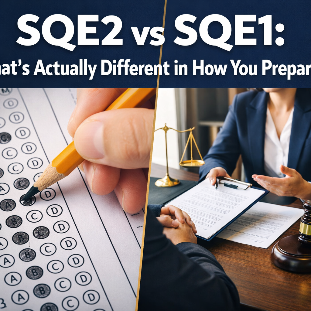 SQE2 vs SQE1: What's Actually Different in How You Prepare